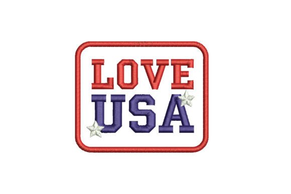 Chevron Love USA: A Seasonal Embroidery Review