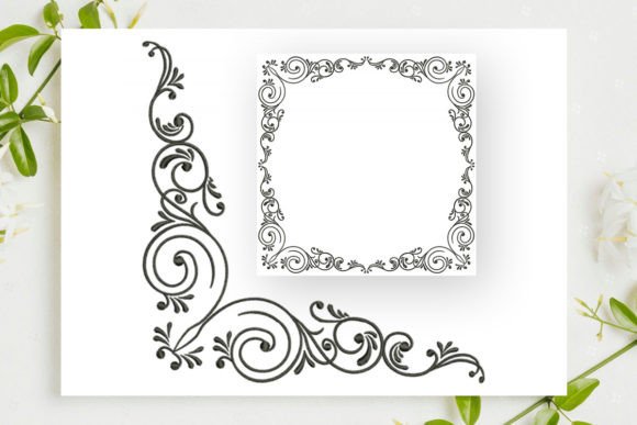 Corner: An Elegant Embroidery Frame for Holiday Collections