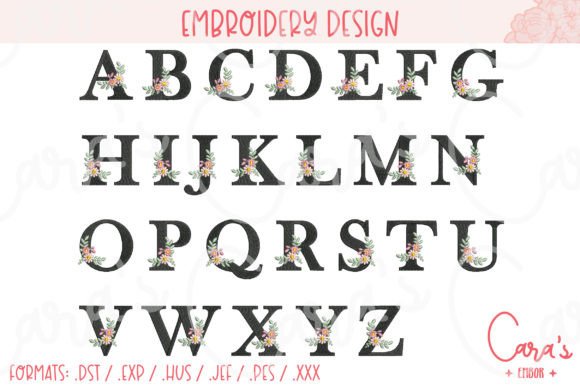 Flower Alphabet: A Boutique Embroidery Review