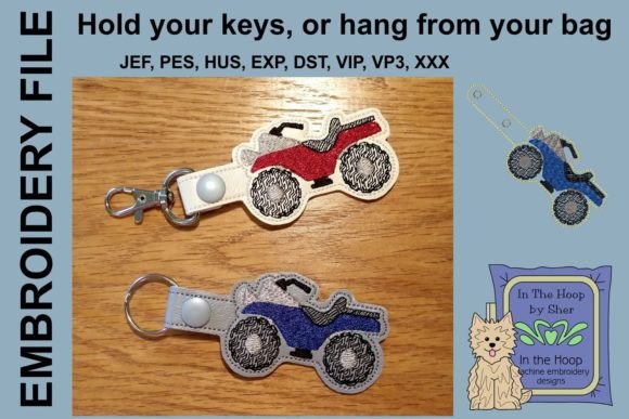Four Wheeler Key Fob: A Designer's Craft Fair Review
