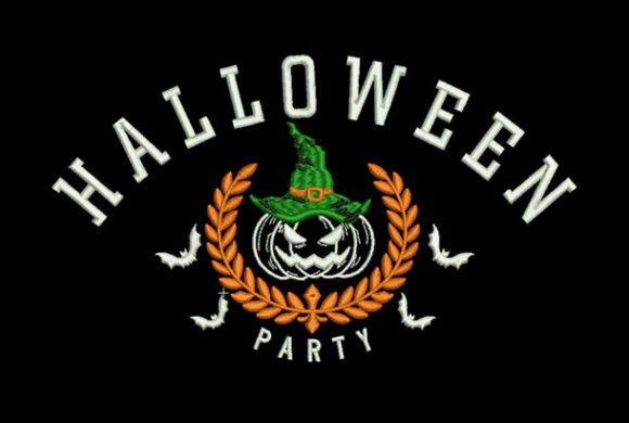 Halloween Party, Spooky Pumpkin Embroidery Review