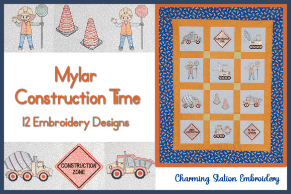 Review: Mylar Construction Time Embroidery Set