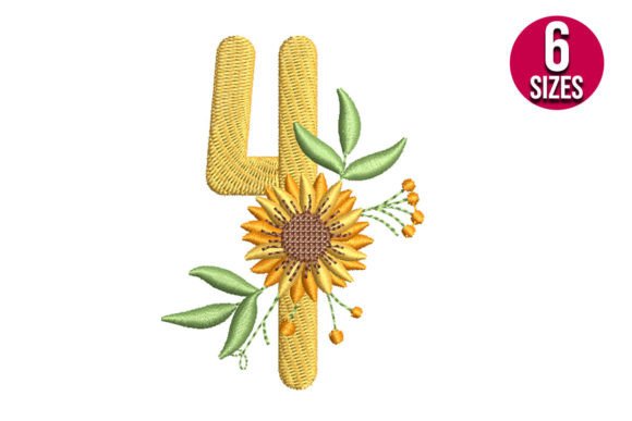 Sunflower Alphabet Number Four: A Designer Review